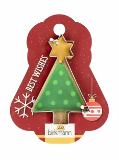 Leivonta|Birkmann Christmas tree geometric -piparimuotti STEEL
