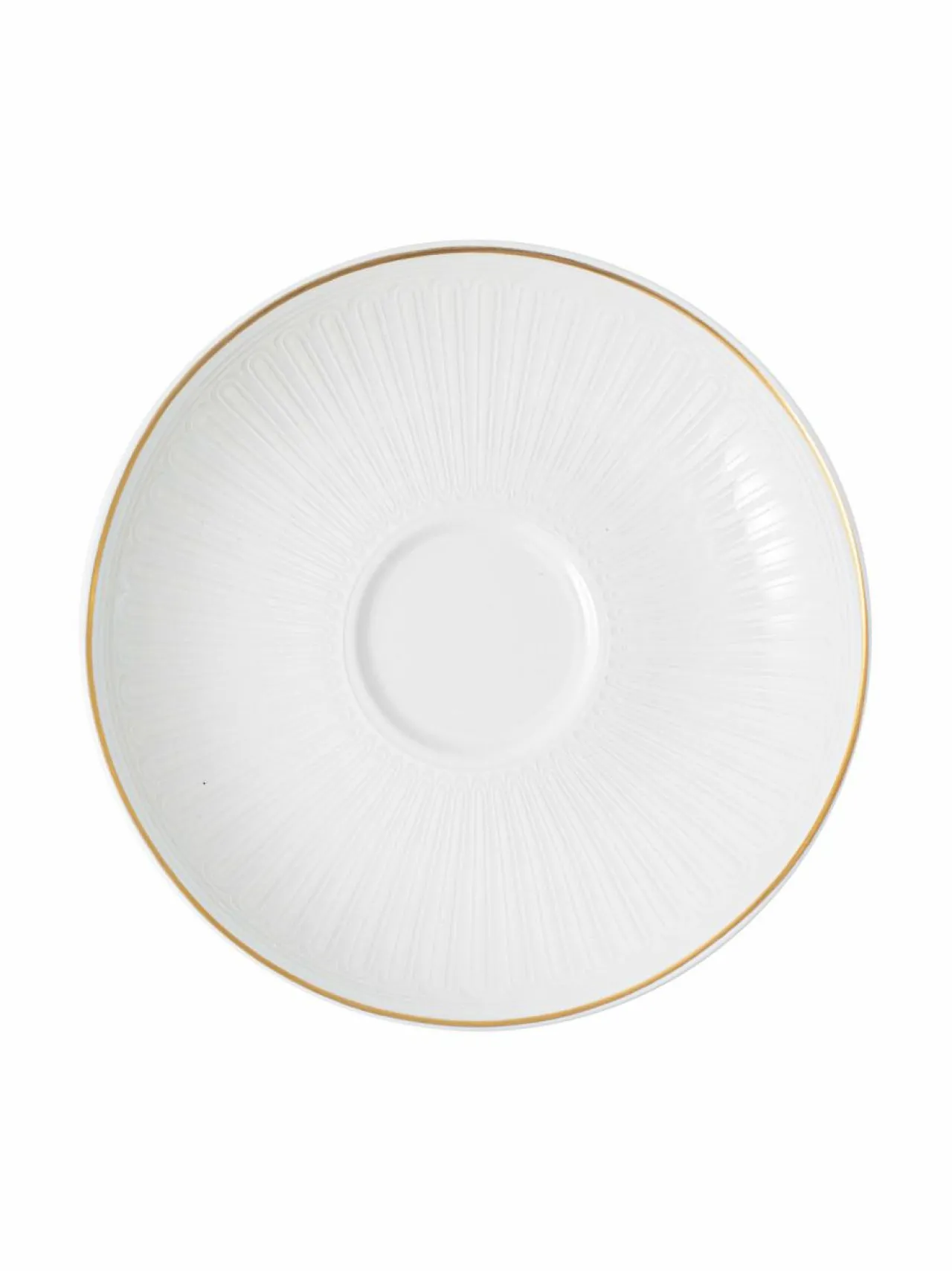 Mukit & Kupit & Asetit|Villeroy & Boch Château Septfontaines -kahvikupin aluslautanen WHITE