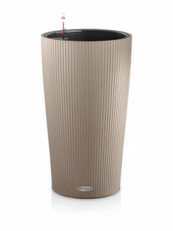 Ruukut & Istutusastiat|Lechuza Cilindro loft Altakasteluruukku 2x ruukku setti 23cm, korkeus 41cm HIEKKA