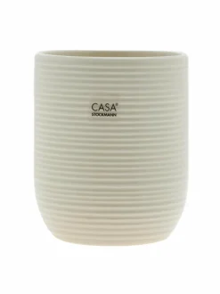 Kylpyhuonetarvikkeet|Casa Stockmann Circle-muki 7,5 x 9,5 cm SHINY CREAM 2325N