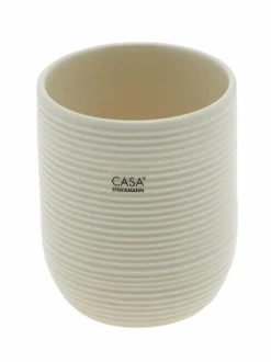 Kylpyhuonetarvikkeet|Casa Stockmann Circle-muki 7,5 x 9,5 cm SHINY CREAM 2325N