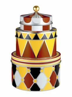 Keittiötarvikkeet|Alessi Circus-peltipurkki 3 kpl MONIVÄRINEN