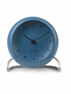 Peilit, Kellot & Kehykset|Arne Jacobsen City Hall -pöytäkello 11 cm STONE BLUE