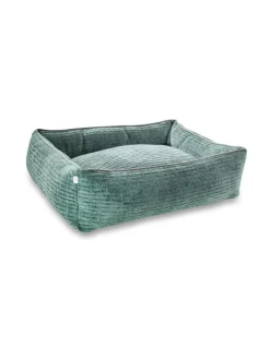 Pedit Ja Makuualustat|Laboni Classic Nova koiranpeti - Vakosamettikuvio TURKOOSI