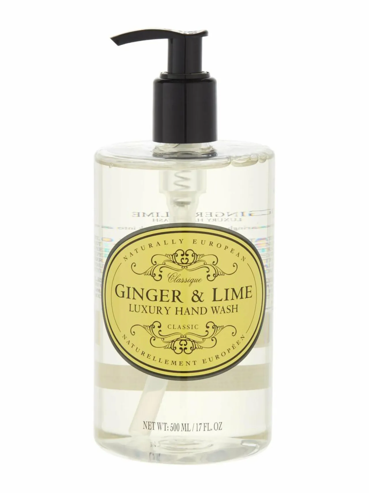 Wellness|Naturally European Classique Luxury -käsisaippua 500 ml GINGER & LIME