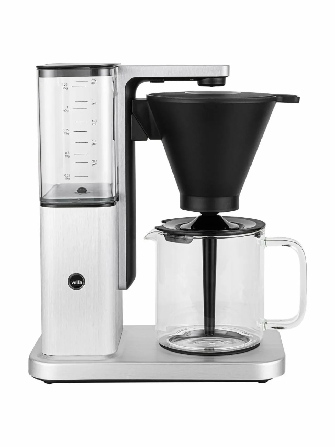 Kahvin- & Vedenkeittimet|Wilfa CM10ABA-A125 Zense Alux -kahvinkeitin BRUSHED ALUMINIUM