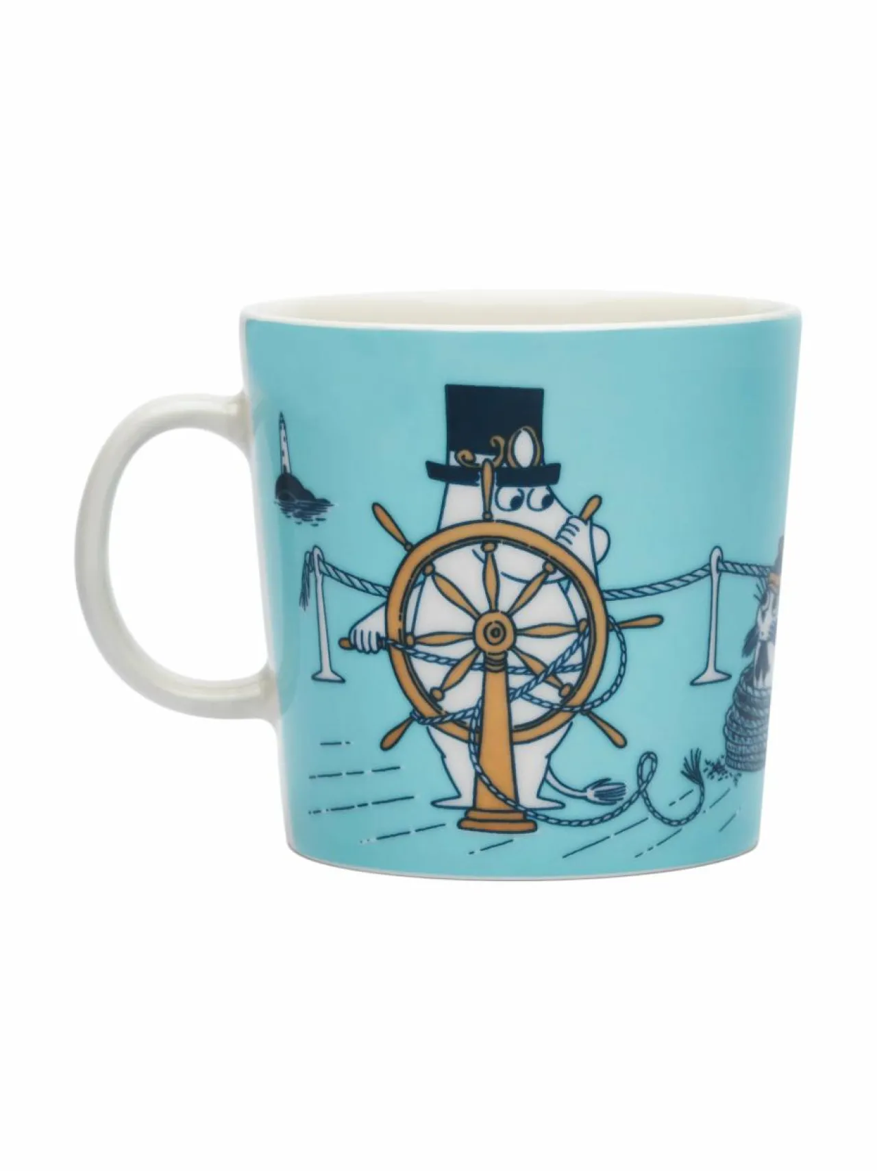 Mukit & Kupit & Asetit|Moomin Arabia C-muumimuki 0.4 L BLUE-WHITE