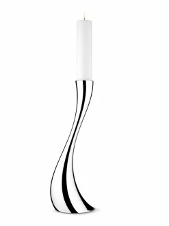Kynttilät & Lyhdyt|Georg Jensen Cobra-kynttilänjalka 50 cm TERÄS