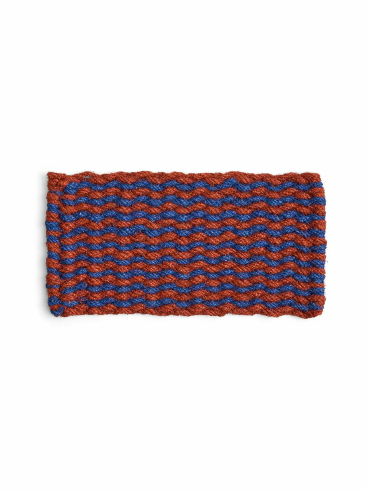 Matot|HAY Coco Stripe Wave -ovimatto 40 x 80 cm BROWN, NAVY