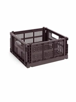 Säilytys|HAY Colour Crate Medium Square -säilytyslaatikko 29,5 x 29,5 x 15 cm