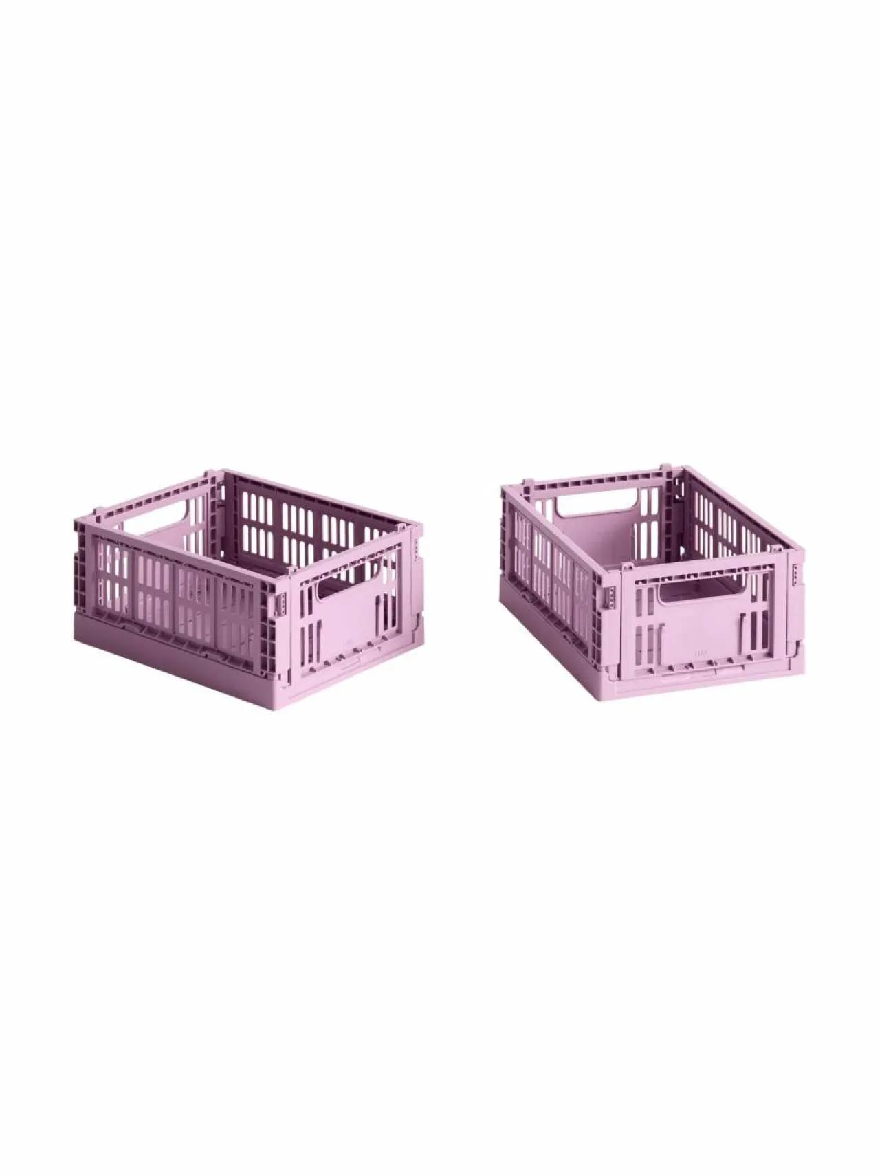 Säilytys|HAY Colour Crate Mini -korit 2 kpl PINK