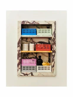 Säilytys|HAY Colour Crate Mini -korit 2 kpl BLUE