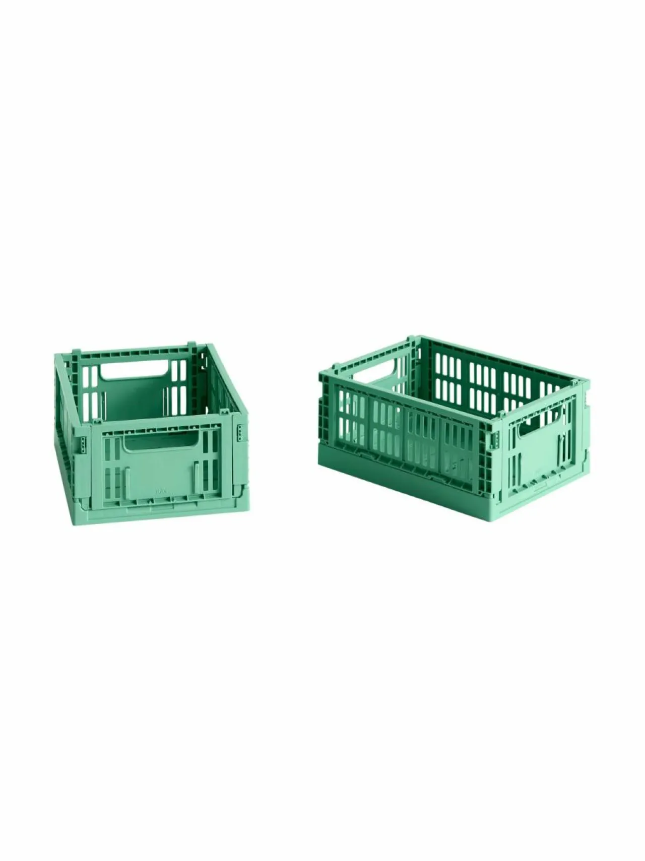 Säilytys|HAY Colour Crate Mini -korit 2 kpl GREEN