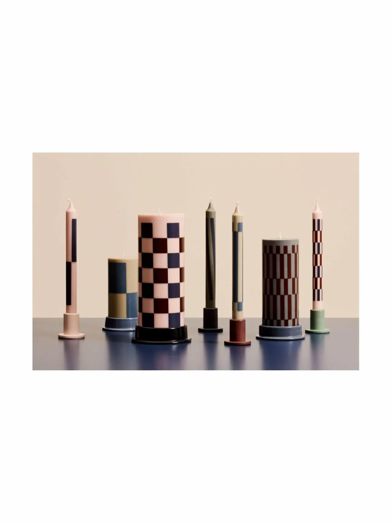 Kynttilät & Lyhdyt|HAY Column-kynttilä L MULTI