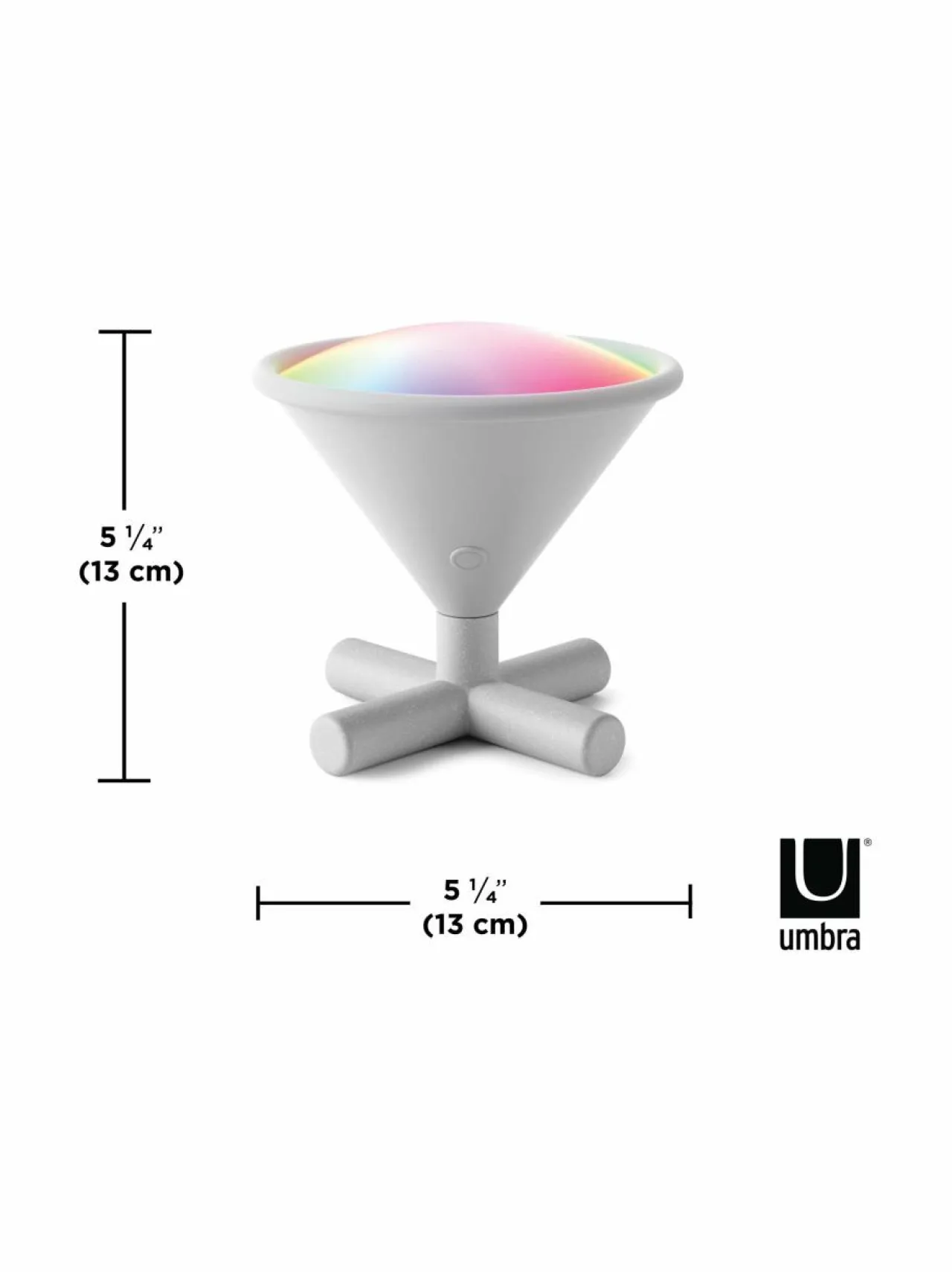 Lamput|Umbra Cono Portable Smart Lamp -valaisin GREY