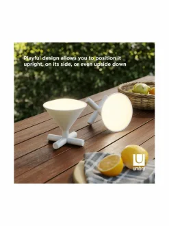 Lamput|Umbra Cono Portable Smart Lamp -valaisin GREY