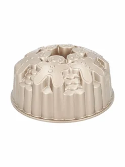 Leivonta|Birkmann Contoura Gingerman -kakkuvuoka 22 cm GOLD