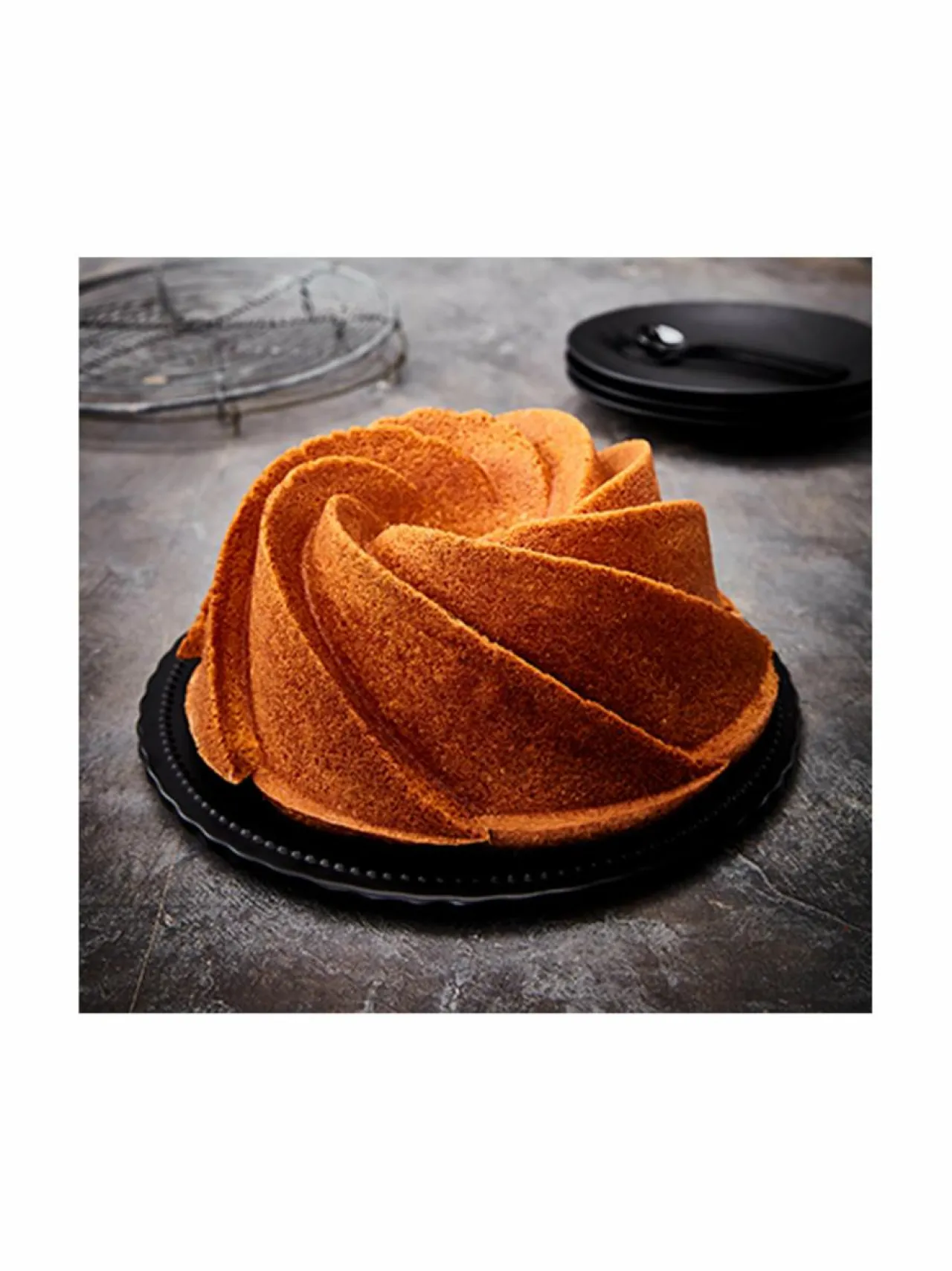 Leivonta|Birkmann Contoura Novel Cake Tin -kakkuvuoka GOLD