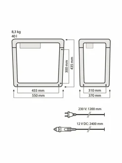 Muut Keittiölaitteet|Airam Cool 40 Eco -kylmälaukku BLUE