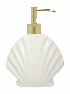 Kylpyhuonetarvikkeet|Villa Stockmann Cozza-keraaminen saippua-annostelija WHITE