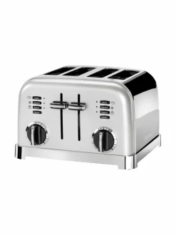 Leivänpaahtimet|Cuisinart CPT180SE 4 Slice Toaster -leivänpaahdin STEEL
