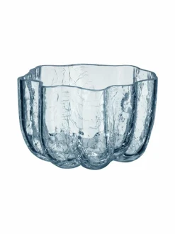 Kynttilät & Lyhdyt|Kosta Boda Crackle Votive Circular - kynttilälyhty CIRCULAR GLASS, FROM GREY TO GREEN