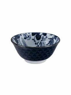 Lautaset & Kulhot|Tokyo Design Studio Crane-kulho 14,8 cm BLUE N WHITE