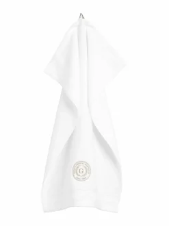 Kylpyhuonetekstiilit|Gant Home Crest-pyyhe 110 WHITE