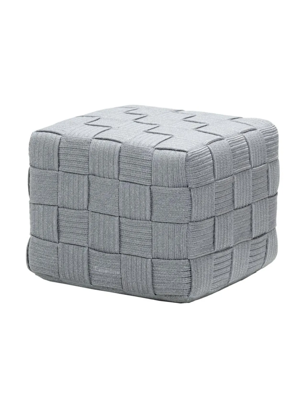 Puutarhakalusteet & Pehmusteet|Cane-Line Cube -rahi 48 x 48 x 39 cm VAALEAN HARMAA