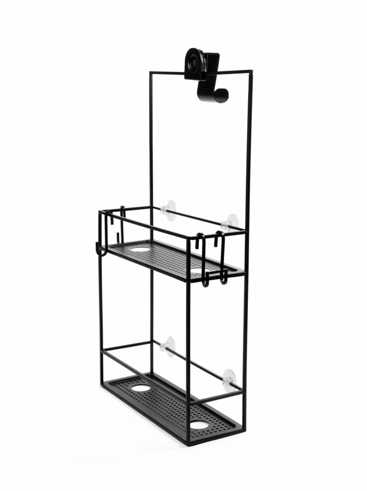 Säilytys|Umbra Cubiko-suihkuteline MUSTA