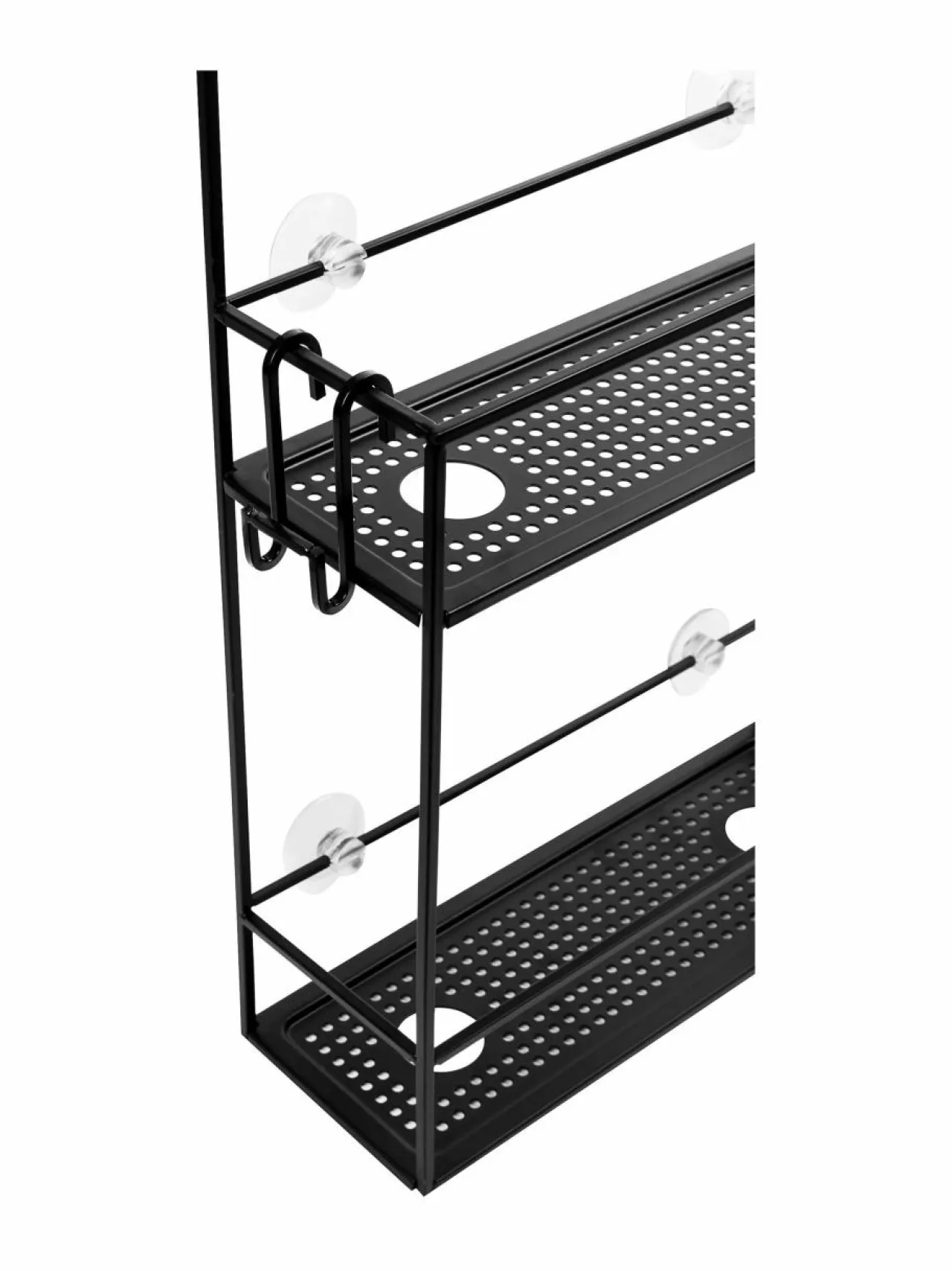 Säilytys|Umbra Cubiko-suihkuteline MUSTA