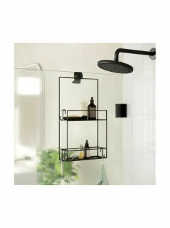 Säilytys|Umbra Cubiko-suihkuteline MUSTA