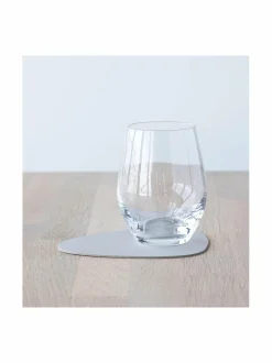 Keittiö- & Kattaustekstiilit|Lind DNA Curve Nupo -lasinalunen 11 x 13 cm OYSTER WHITE