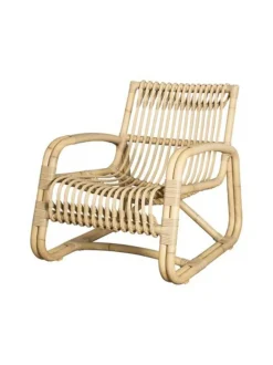 Puutarhakalusteet & Pehmusteet|Cane-Line Curve-nojatuoli BEIGE