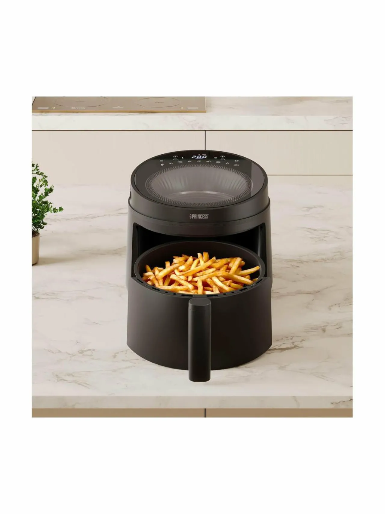 Muut Keittiölaitteet|Princess Cyclone Airfryer -kiertoilmakypsennin 5 l BLACK