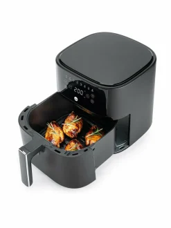 Grillit & Grillitarvikkeet|Wilfa Daily AF-60B Airfryer -kiertoilmakypsennin BLACK