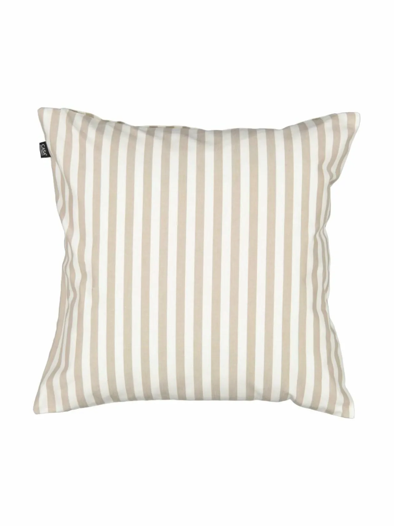 Sisustustyynyt|Casa Stockmann Daily-tyynynpäällinen 50 x 50 cm SANDSTONE/SOFT WHITE STRIPED