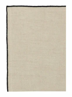 Keittiö- & Kattaustekstiilit|Casa Stockmann Dala-lautasliina 45 x 45 cm, 4 kpl LT. NATURAL LINEN/BLACK