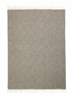 Huovat & Päiväpeitot|Casa Stockmann Danaja-villahuopa 130 x 200 cm NATURAL WHITE/GREY 0109