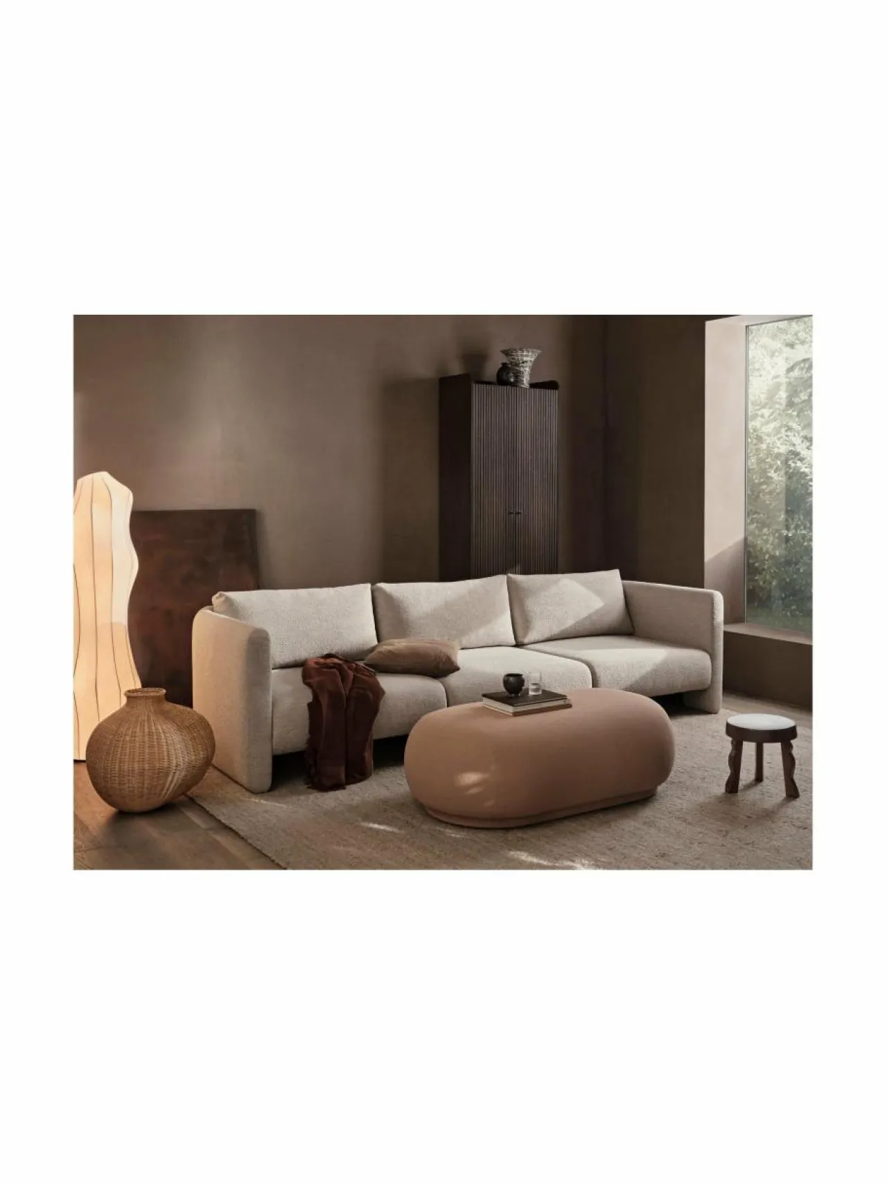 Sohvat & Nojatuolit|Ferm Living Dase-sohva NATURAL
