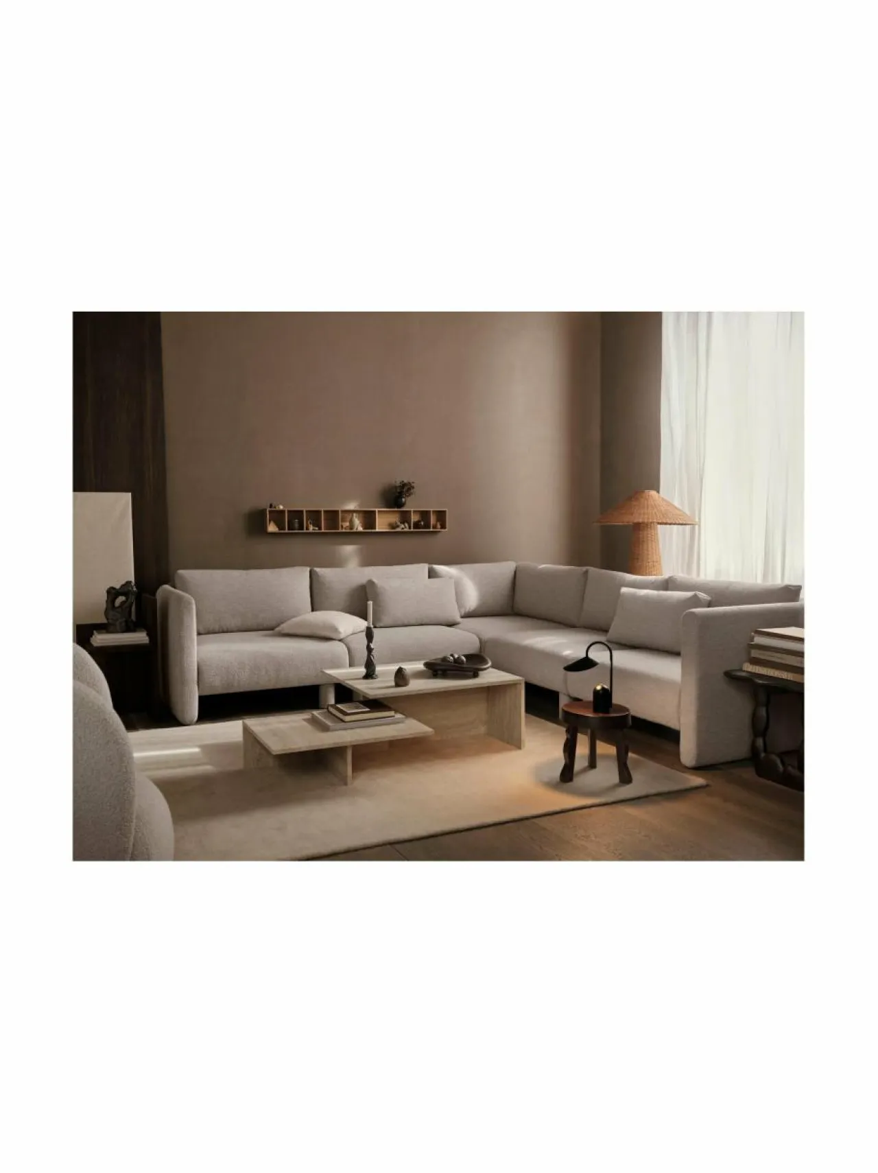 Sohvat & Nojatuolit|Ferm Living Dase-sohva NATURAL