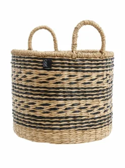 Säilytys|Casa Stockmann Day M -kori NATURAL/BLACK