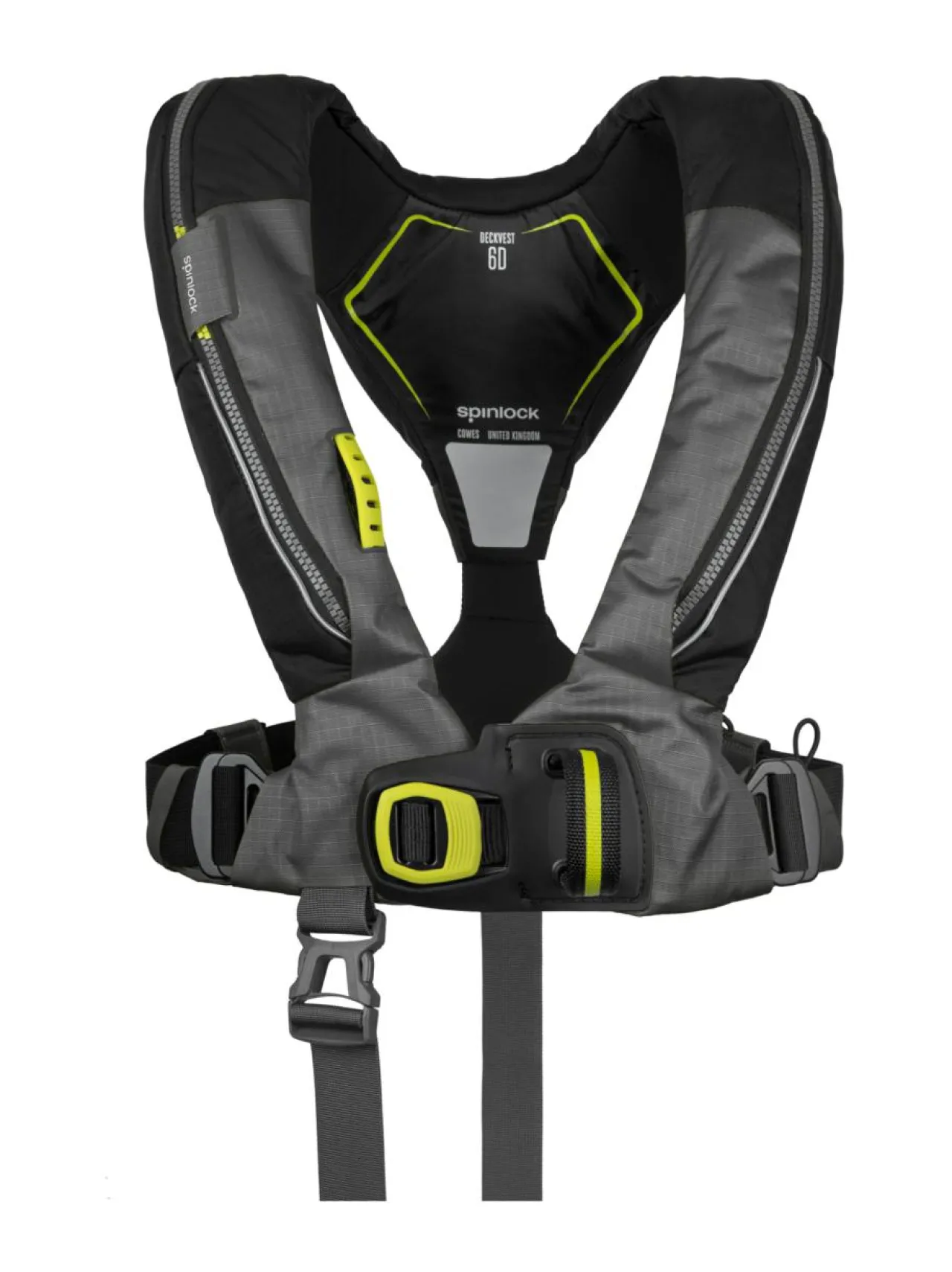 Kuntoilutarvikkeet|Spinlock Deckvest 6D 170N -pelastusliivi MUSTA