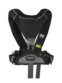 Kuntoilutarvikkeet|Spinlock Deckvest 6D 170N -pelastusliivi MUSTA