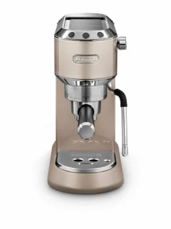 Kahvin- & Vedenkeittimet|Delonghi Dedica Arte -espressokeitin BEIGE, STEEL