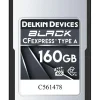 Kamerat|Delkin CFexpress Black VPG400 160GB (Type A) -muistikortti