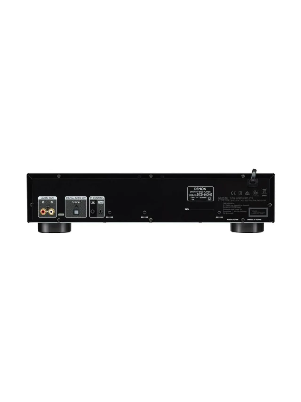 Audio|Denon DCD-600NE CD-soitin, musta