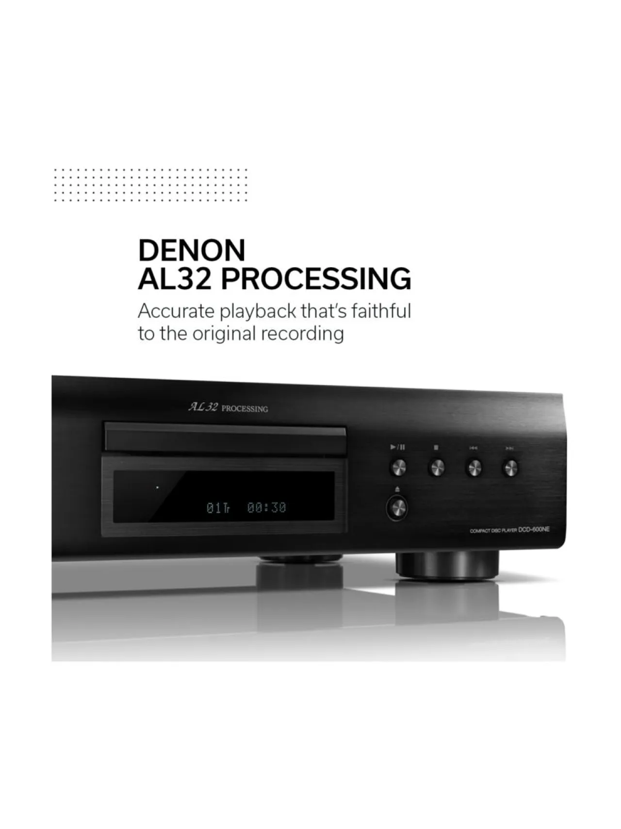 Audio|Denon DCD-600NE CD-soitin, musta