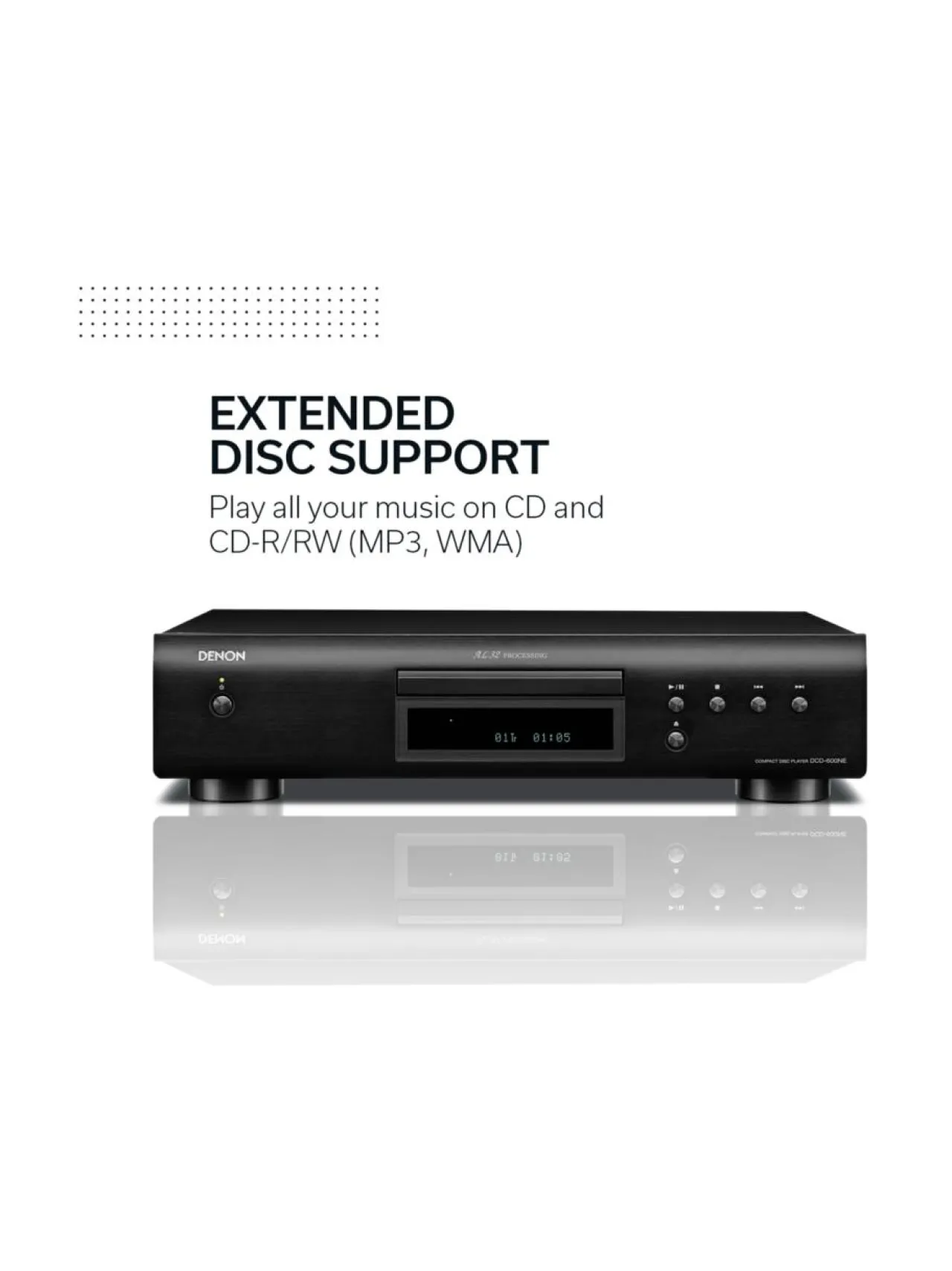 Audio|Denon DCD-600NE CD-soitin, musta