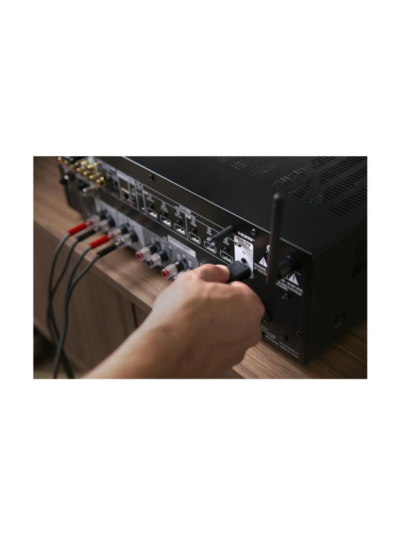 Audio|Denon DRA-900H AV-stereoviritinvahvistin, musta